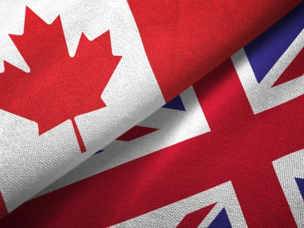 カナダと英国の貿易関係／国旗